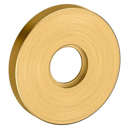 Baldwin Passage Pair Rosettes Lifetime Satin Brass 5046.044